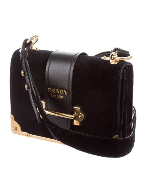 yellow fluffy prada bag|the Prada cahier bag.